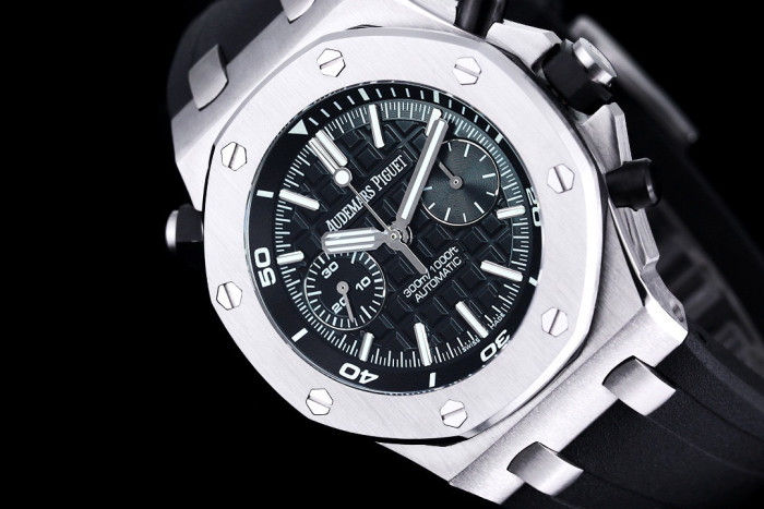 Audemars Piguet Audemars Piguet NIGO Silicone Waterproof Fully Automatic Mechanical Watch #nigo94423