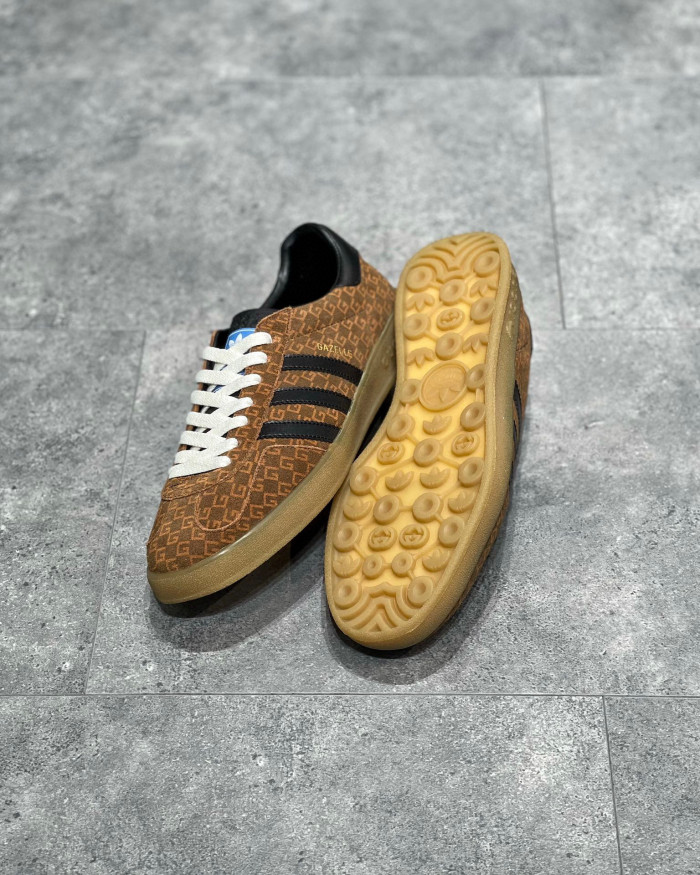 GUCCI Men's and Women's Retro Flat Sneakers Shoes #nigo54691