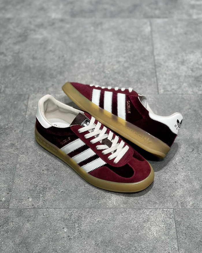 GUCCI Men's and Women's Retro Flat Sneakers Shoes #nigo54691