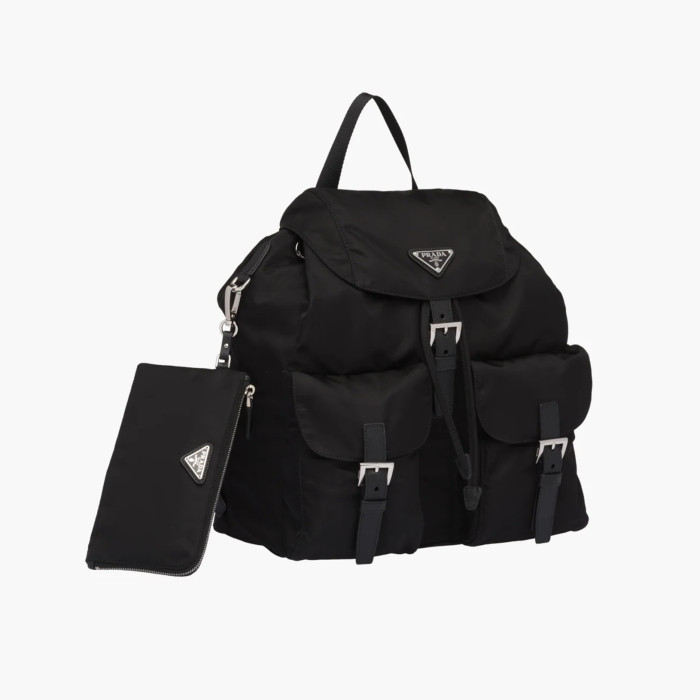 Prada Double-Shoulder Multi-Pocket Classic Bag With Detachable Zipper Bags #nigo59195