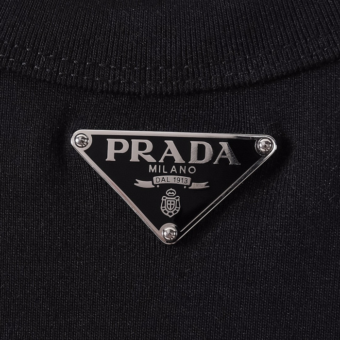 Prada NIGO Solid Color Short Sleeved T-shirt #nigo94651