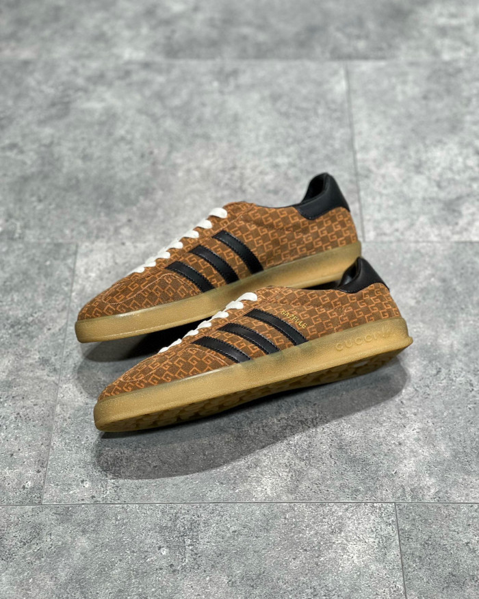 GUCCI Men's and Women's Retro Flat Sneakers Shoes #nigo54691