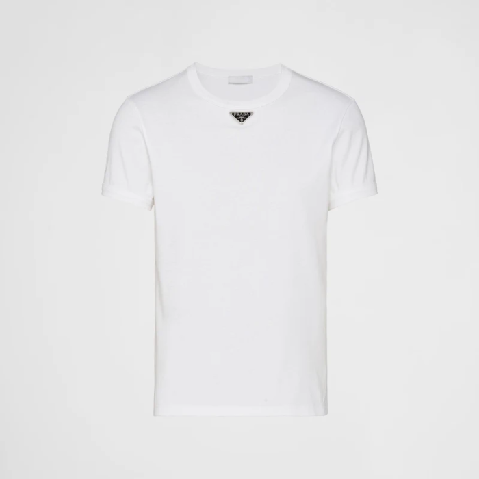 Prada NIGO Solid Color Short Sleeved T-shirt #nigo94651