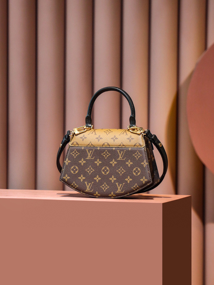 Louis Vuitton NIGO Leather Printed Irregular Portable Bag  #nigo21126