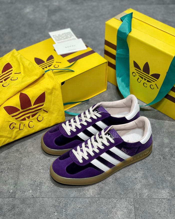 GUCCI Men's and Women's Retro Flat Sneakers Shoes #nigo54691