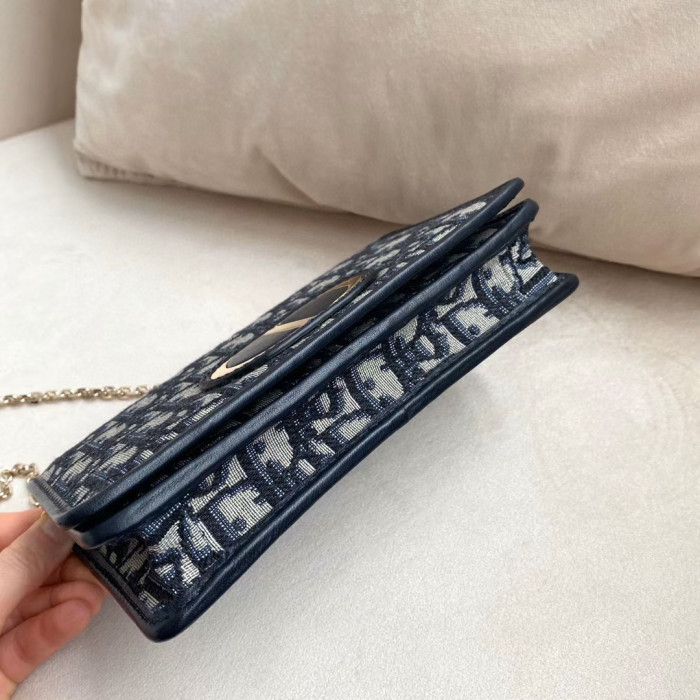 DIOR Chain Leather Belt Waist Bag Shoulder Bags #nigo52515