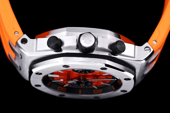 Audemars Piguet Audemars Piguet NIGO Silicone Waterproof Fully Automatic Mechanical Watch #nigo94423