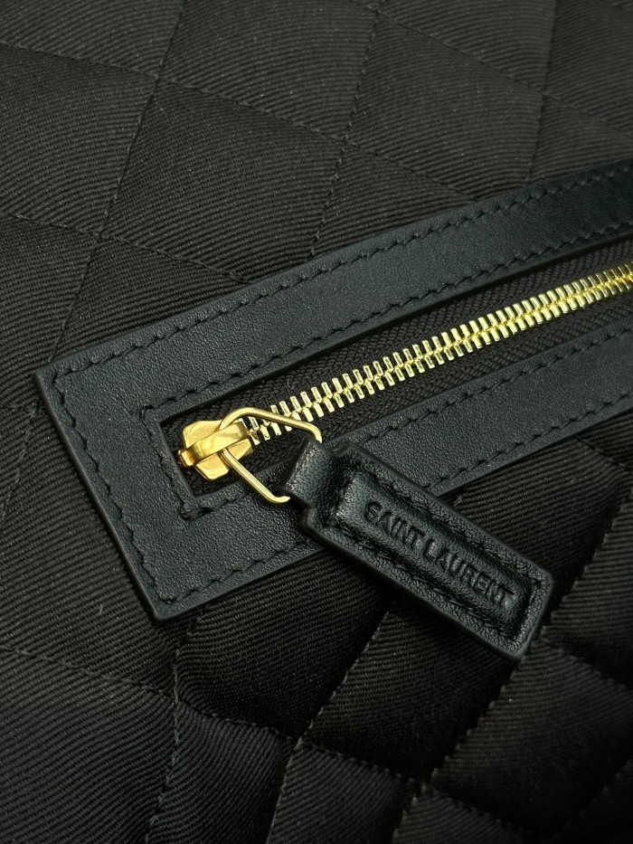 Saint Laurent NIGO Quilted Leather Travel Bag Handbag #nigo57398