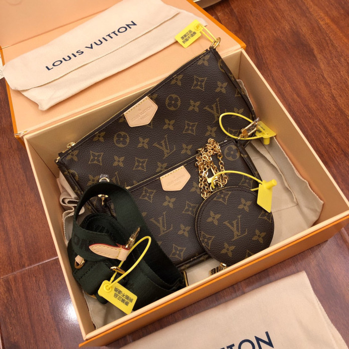 Louis Vuitton NIGO Multi-Bag Full Printed Old Flower Chest Leather Bags #nigo44813