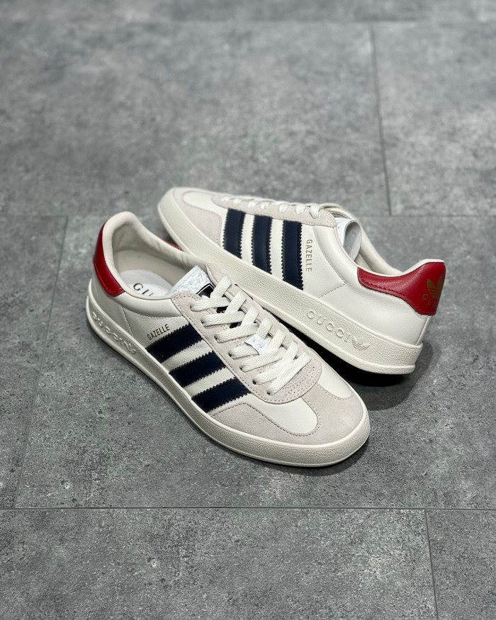 GUCCI Men's and Women's Retro Flat Sneakers Shoes #nigo54691