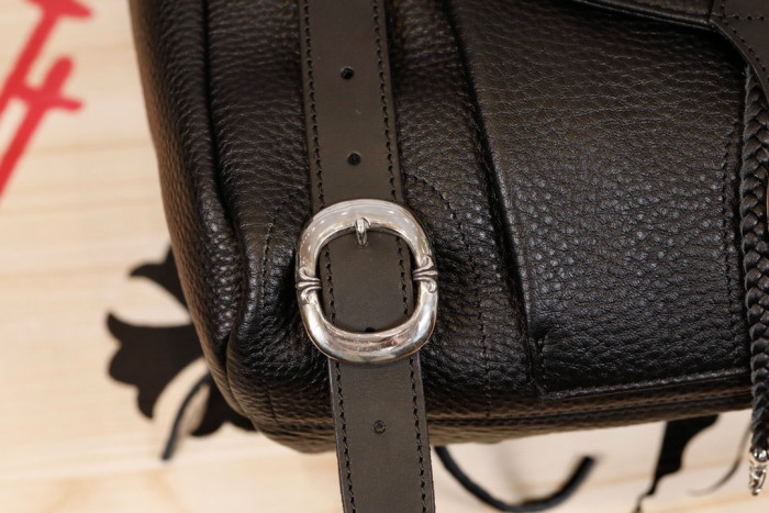 Chrome Hearts NIGO Double Shoulder Leather Backpack Bag Bags #nigo94226