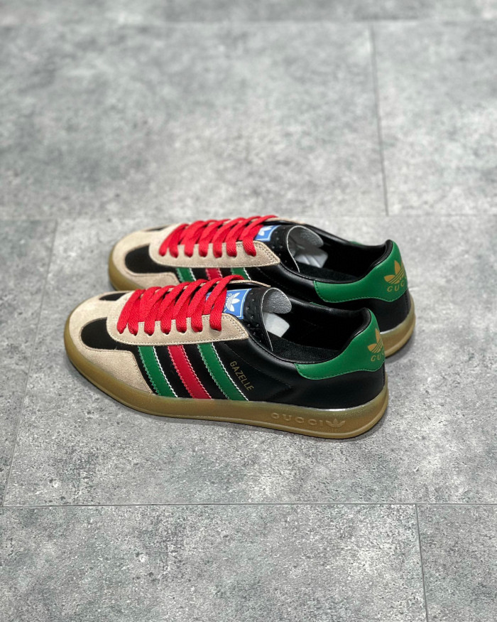 GUCCI Men's and Women's Retro Flat Sneakers Shoes #nigo54691