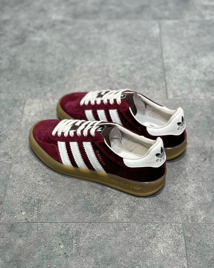 GUCCI Men's and Women's Retro Flat Sneakers Shoes #nigo54691