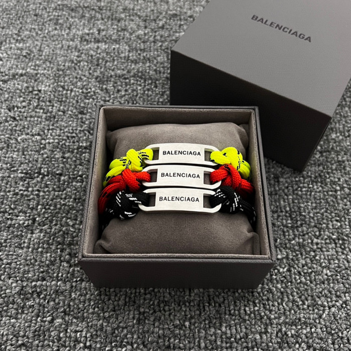 Balenciaga Refined Steel Drawcord Bracelet Accessories Jewelry #nigo82426