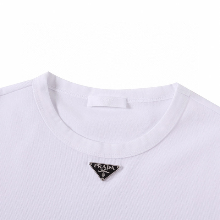 Prada NIGO Solid Color Short Sleeved T-shirt #nigo94651