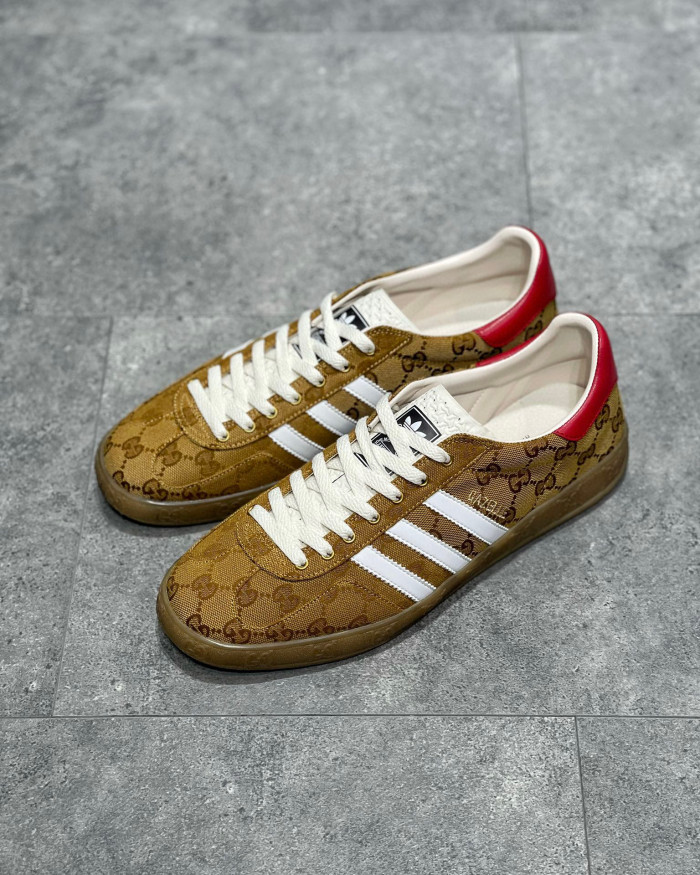 GUCCI Men's and Women's Retro Flat Sneakers Shoes #nigo54691