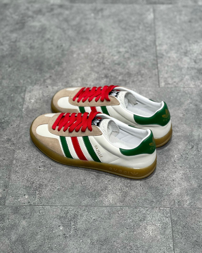 GUCCI Men's and Women's Retro Flat Sneakers Shoes #nigo54691