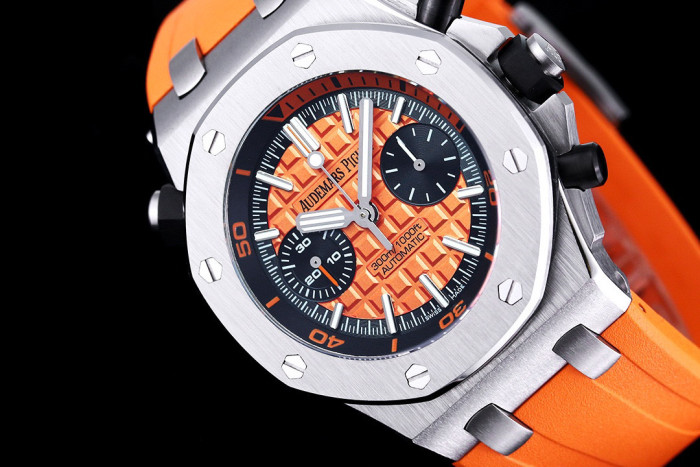 Audemars Piguet Audemars Piguet NIGO Silicone Waterproof Fully Automatic Mechanical Watch #nigo94423