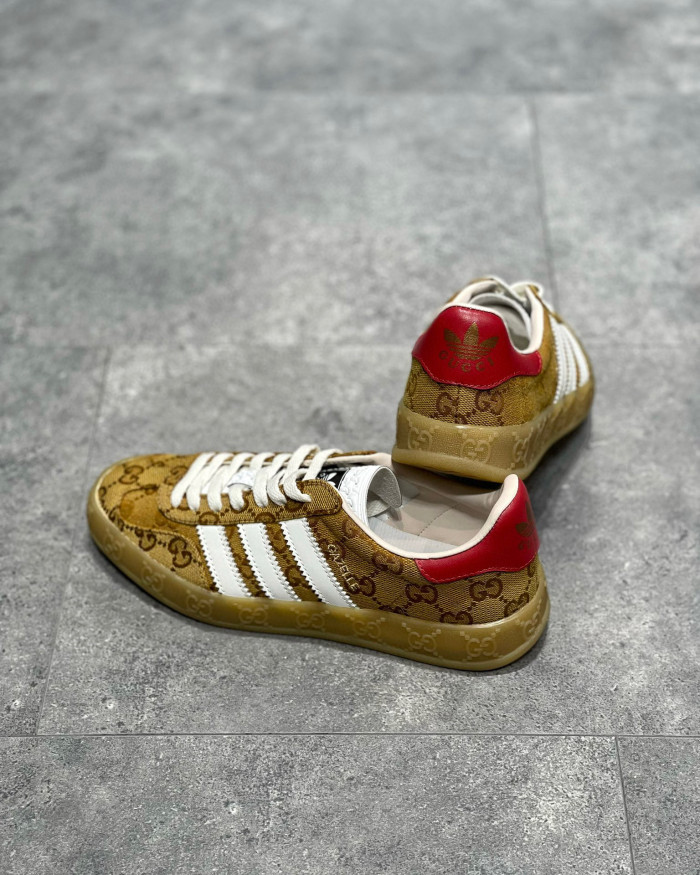 GUCCI Men's and Women's Retro Flat Sneakers Shoes #nigo54691