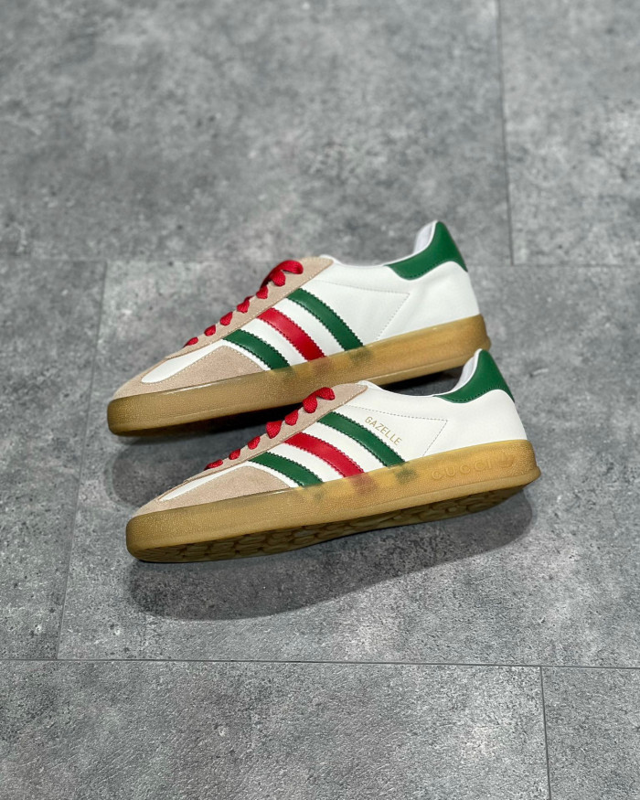 GUCCI Men's and Women's Retro Flat Sneakers Shoes #nigo54691