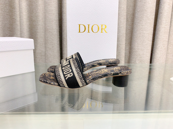Dior High Heels Slippers Sandals Summer Women's Shoes #nigo29156
