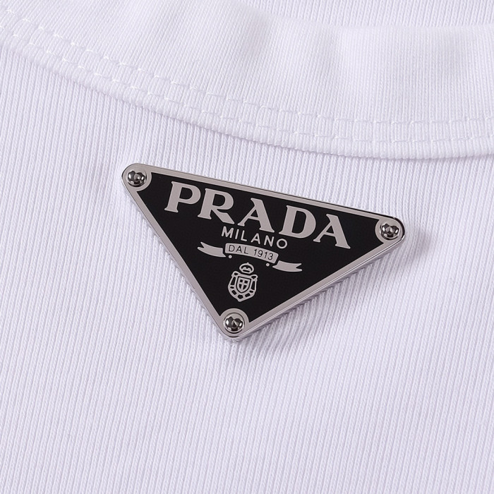 Prada NIGO Solid Color Short Sleeved T-shirt #nigo94651