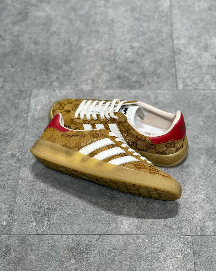 GUCCI Men's and Women's Retro Flat Sneakers Shoes #nigo54691