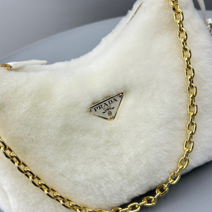 Prada Wool Maomao Single Shoulder Handheld Bags Bag #nigo56192