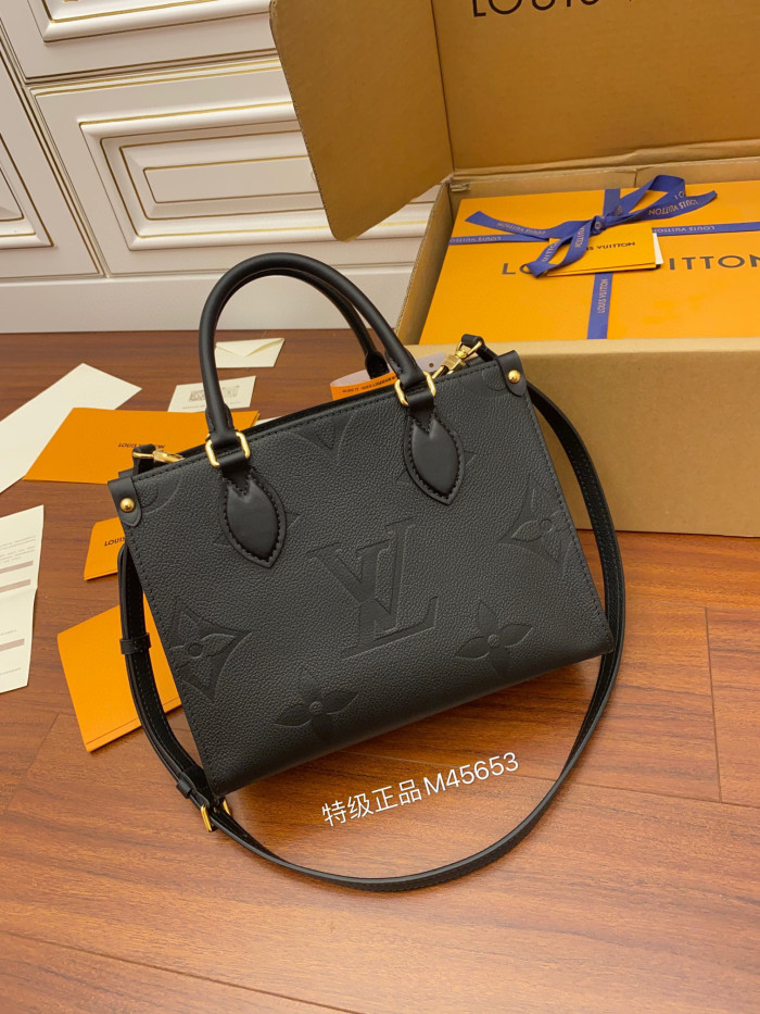 Louis Vuitton NIGO Black Leather Large Capacity Apprentice Crossbody Bag #nigo57529