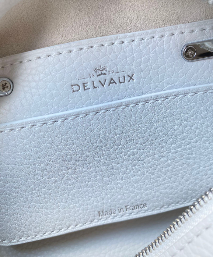 Delvaux Cool Box Taurillon Grained Calfskin Tote Bag Ngvp #nigo5836