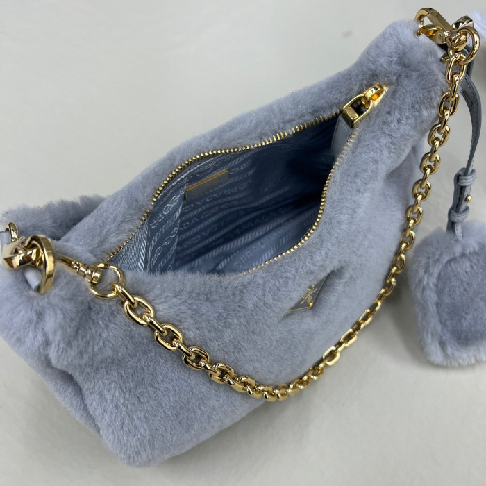 Prada Wool Maomao Single Shoulder Handheld Bags Bag #nigo56192