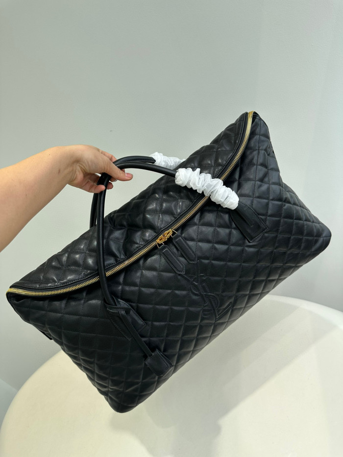 Saint Laurent NIGO Quilted Leather Travel Bag Handbag #nigo57398