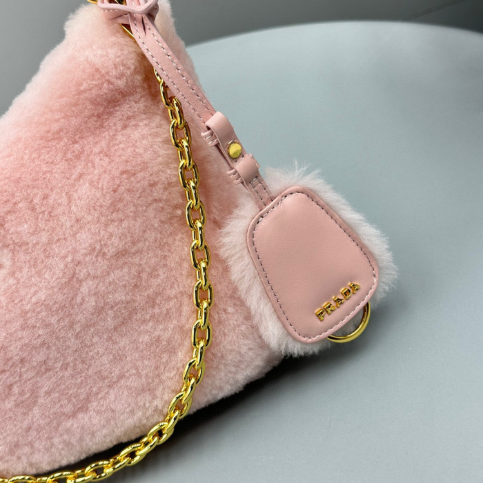 Prada Wool Maomao Single Shoulder Handheld Bags Bag #nigo56192