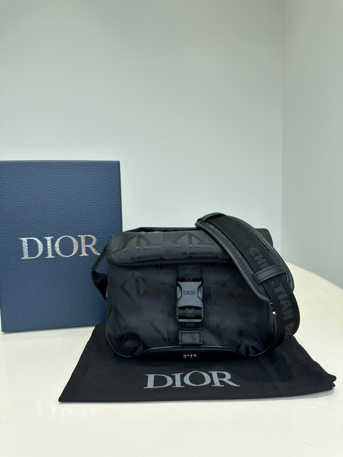 Dior Black Smooth Cow Leather Shoulder Bag Bags #nigo56562