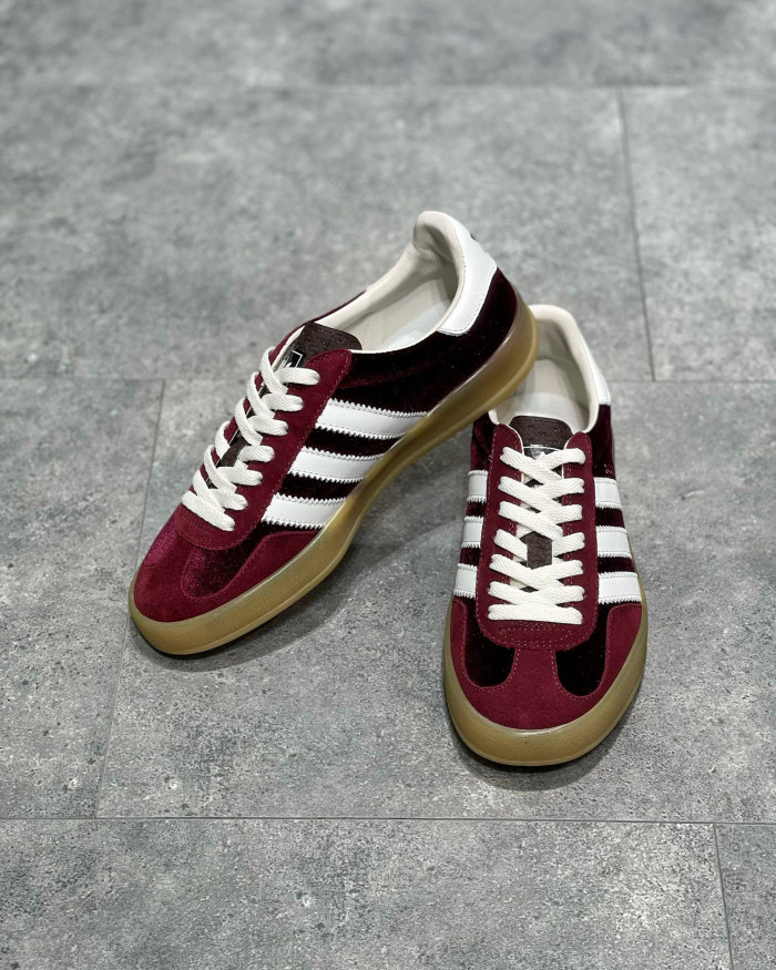 GUCCI Men's and Women's Retro Flat Sneakers Shoes #nigo54691