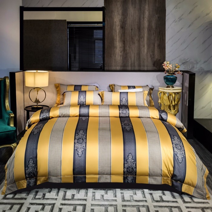 Hermes NIGO Pure cotton bedding, four piece set, bed sheets, quilt covers, pillowcases #nigo56342