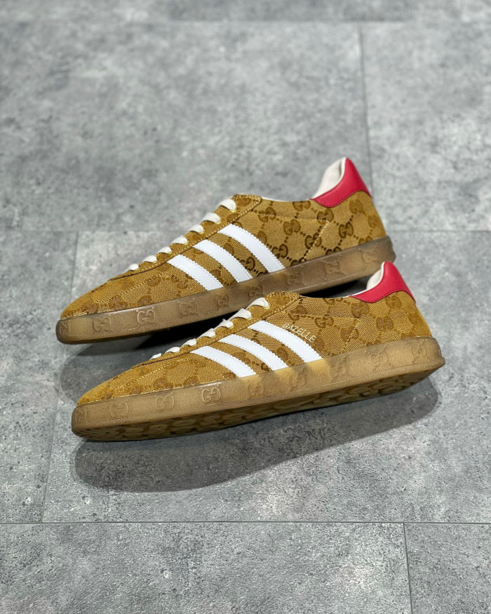 GUCCI Men's and Women's Retro Flat Sneakers Shoes #nigo54691