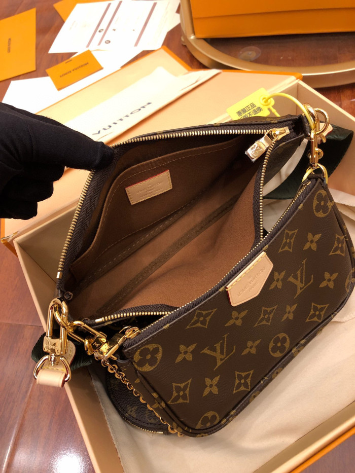 Louis Vuitton NIGO Multi-Bag Full Printed Old Flower Chest Leather Bags #nigo44813