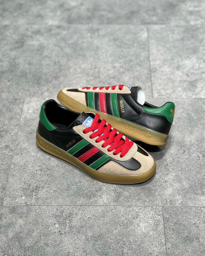 GUCCI Men's and Women's Retro Flat Sneakers Shoes #nigo54691