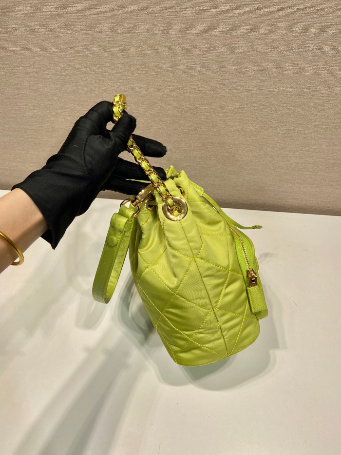 Prada Candy Colored Leather Shrink Handbag #nigo21392