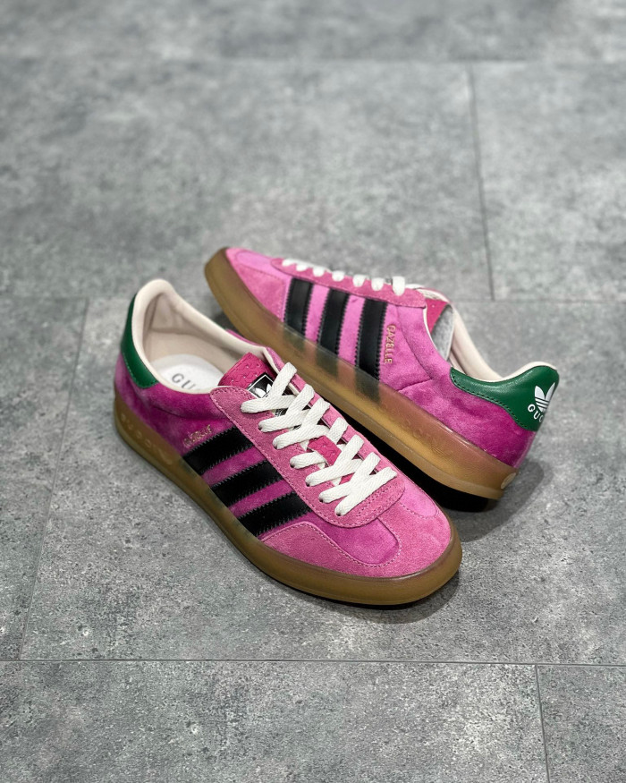 GUCCI Men's and Women's Retro Flat Sneakers Shoes #nigo54691