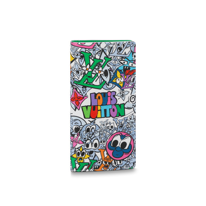 Louis Vuitton NIGO Decorative And Versatile Women's Floral Wallet #nigo57266