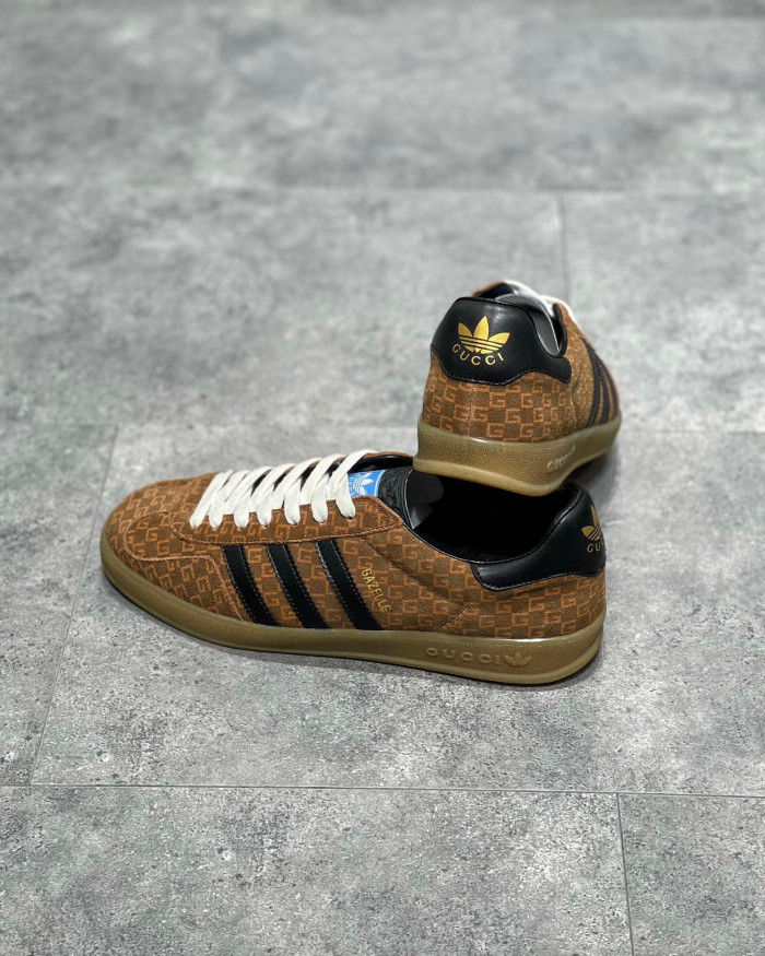 GUCCI Men's and Women's Retro Flat Sneakers Shoes #nigo54691