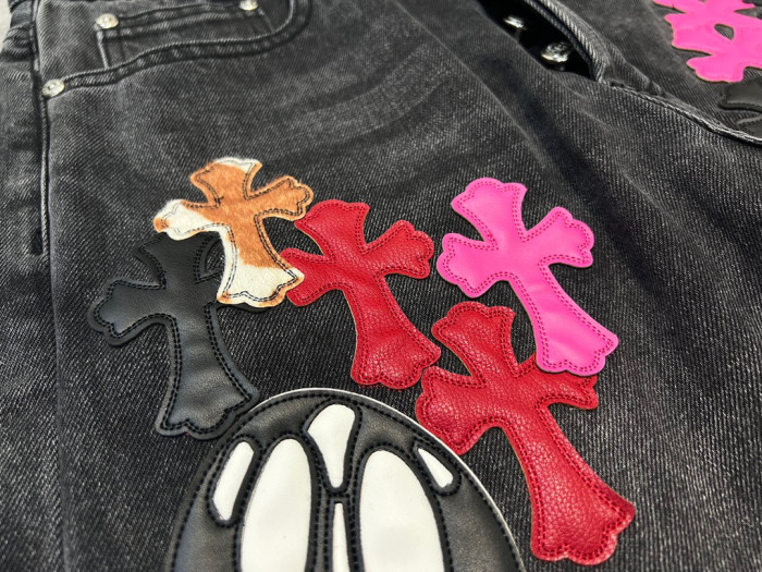 Chrome Hearts NIGO Washed Colorful Jeans Pants #nigo94677