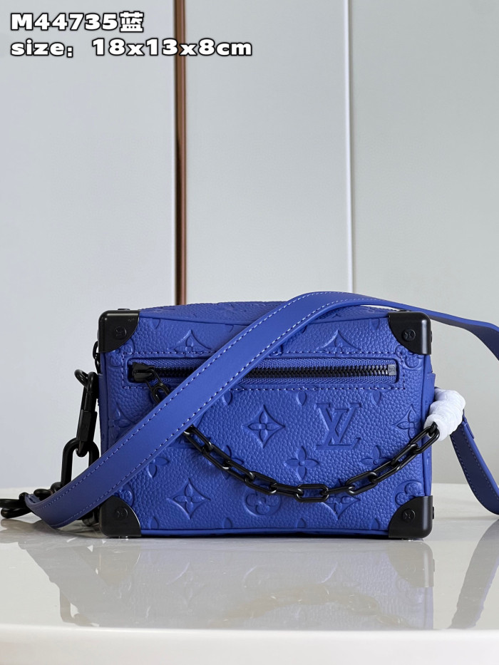 Louis Vuitton NIGO Cross Body Small Square Leather Bag #nigo21198