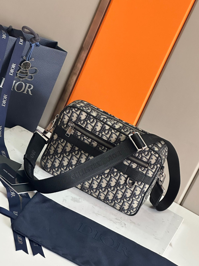 DIOR Old Flower Canvas Square One Shoulder Briefcase Bag Bags #nigo56355