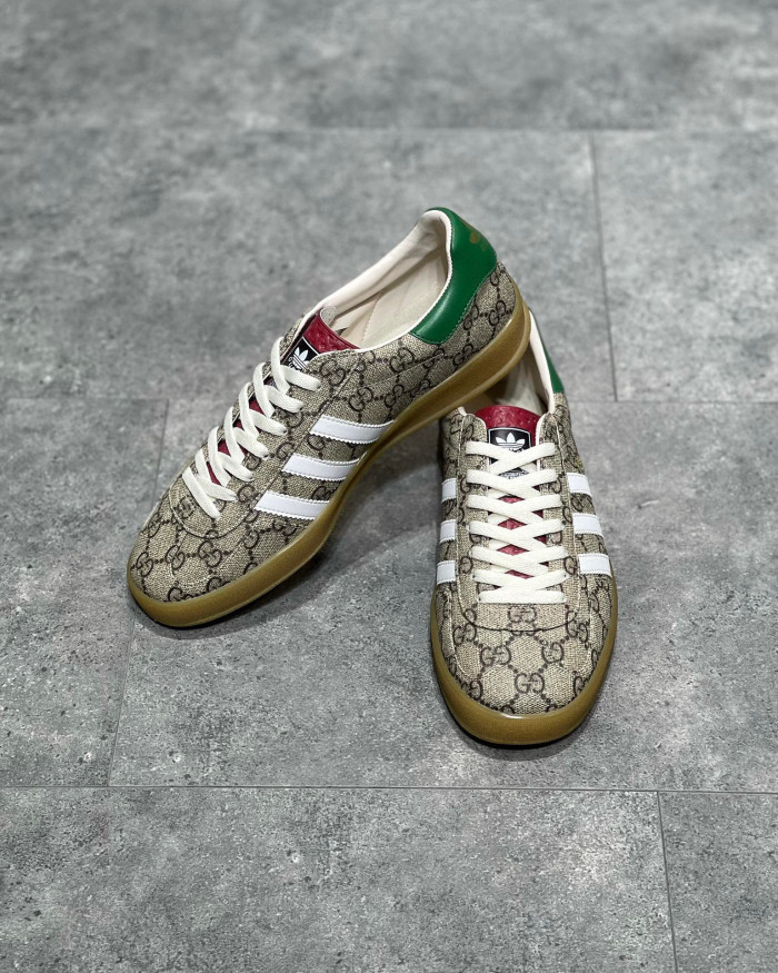 GUCCI Men's and Women's Retro Flat Sneakers Shoes #nigo54691