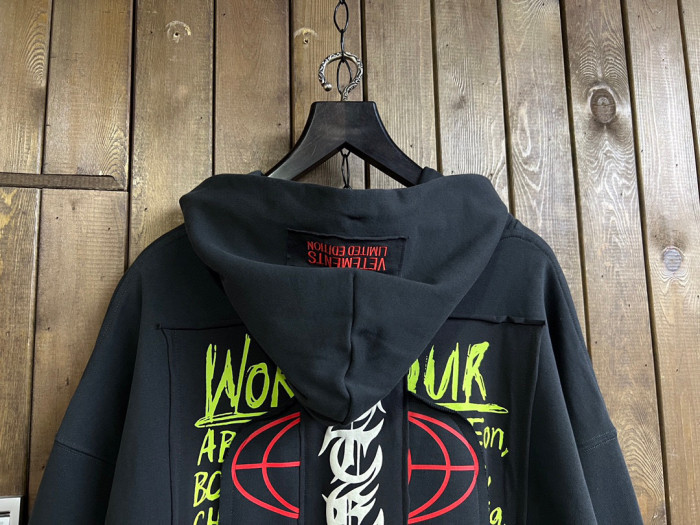 Vetements Patch Hooded Sweatshirt Pullover #nigo94996