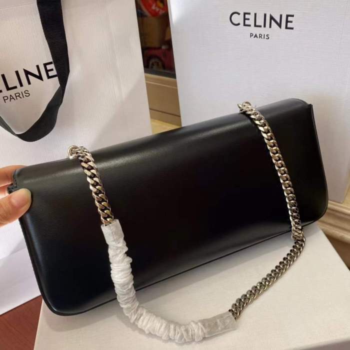 Celine Leather Chain Shoulder Underarm Bag Bags #nigo53236
