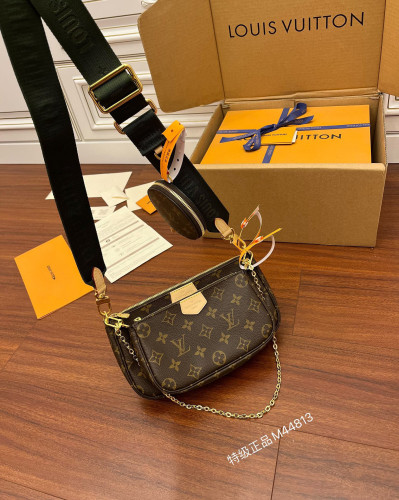 Louis Vuitton NIGO Multi-Bag Full Printed Old Flower Chest Leather Bags #nigo44813